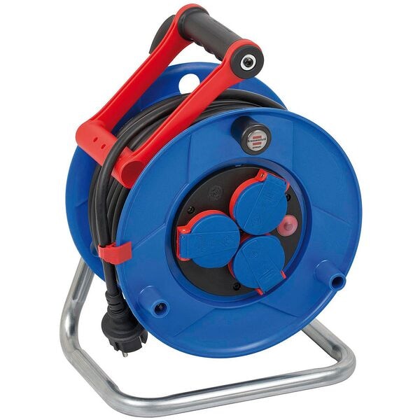Brennenstuhl Kabeltrommel Garant 25,0 m blau blau