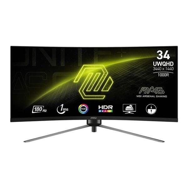 Msi Curved Monitor »345CQRDE« 86 cm / 33,9 '' schwarz
