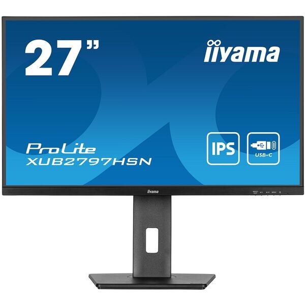 Iiyama Monitor »XUB2797HSN-B2« 68,6 cm / 27 '' schwarz