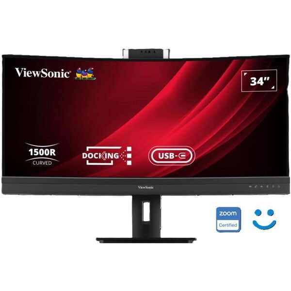 ViewSonic Curved Monitor »VG3457CV« 86,36 cm / 34 '' schwarz