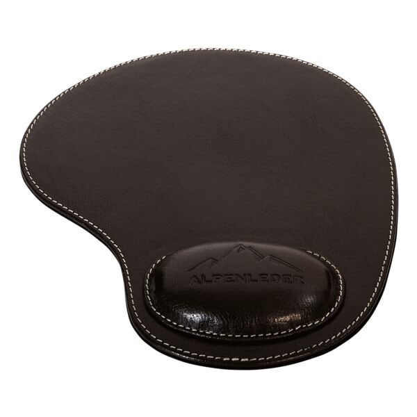 Alpenleder Mousepad »SALEM« Ebenholz, 20.5x1x24 cm