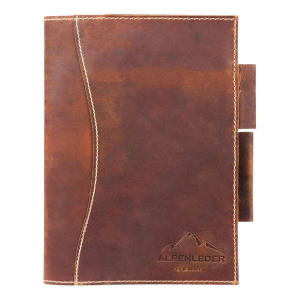 Alpenleder Organizer »Schiller« DIN A5 wild camel