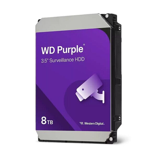 Western Digital Interne Festplatte »Purple Pro Surveillance« 8 TB, 10.16x2.61x14.7 cm