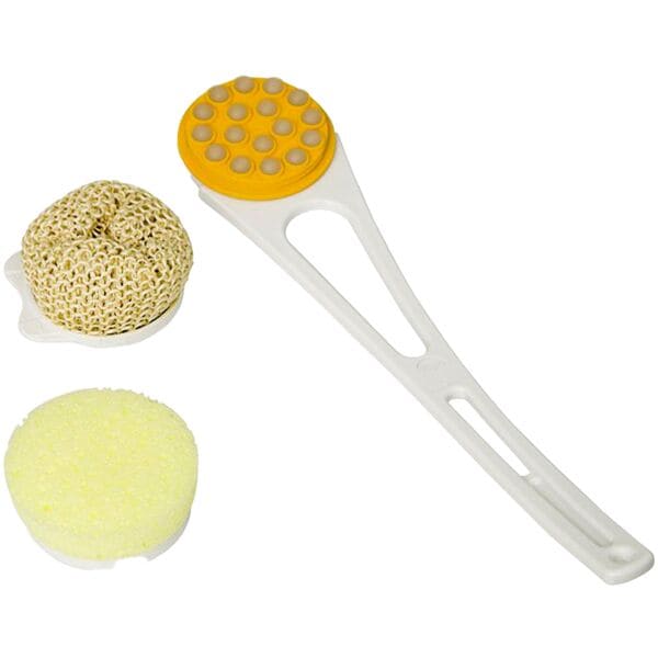 Russka Massagebürsten-Set weiß
