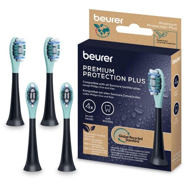Beurer Zahnbürstenaufsätze »SC Premium Protection Plus« 4 Stück