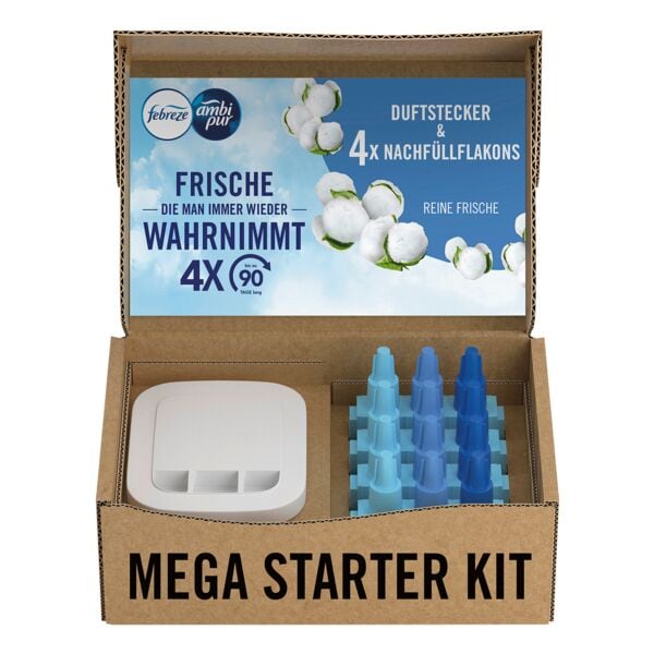 febreze Duftstecker Starter-Set »3Volution Reine Frische«