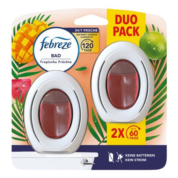 febreze 2er Set Bad Lufterfrischer »Tropische Früchte«