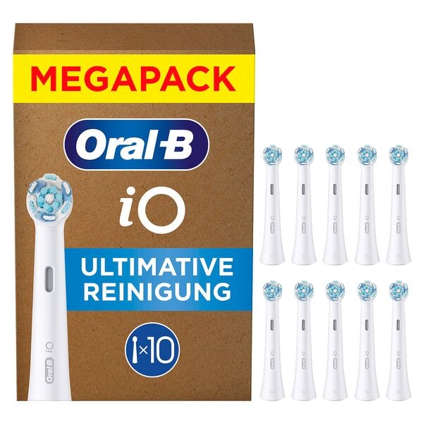 Oral-B Zahnbürstenaufsätze »iO Ultimative Reinigung« weiß 10 Stück weiß