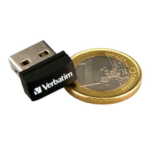 Verbatim USB-Stick »Store 'n' Stay Nano« 32 GB schwarz, 1.5x0.8x1.7 cm