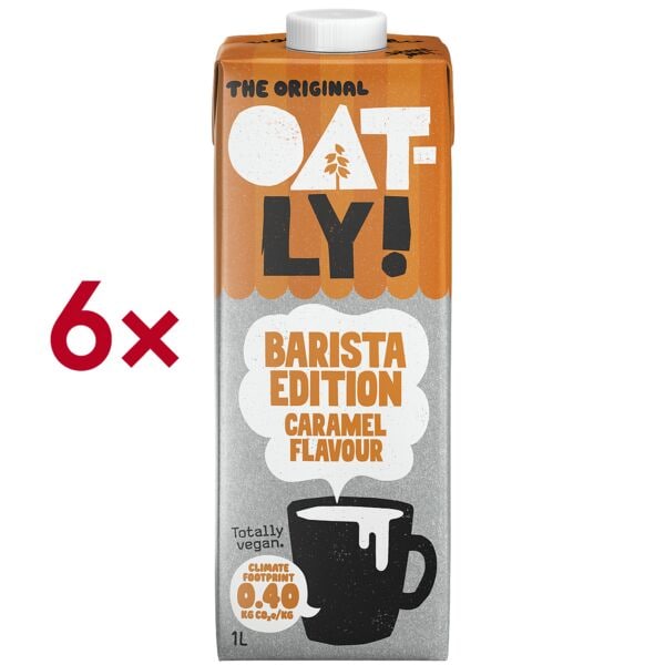 Oatly Haferdrink »Barista Edition Caramel Flavour« 6x 1 Liter