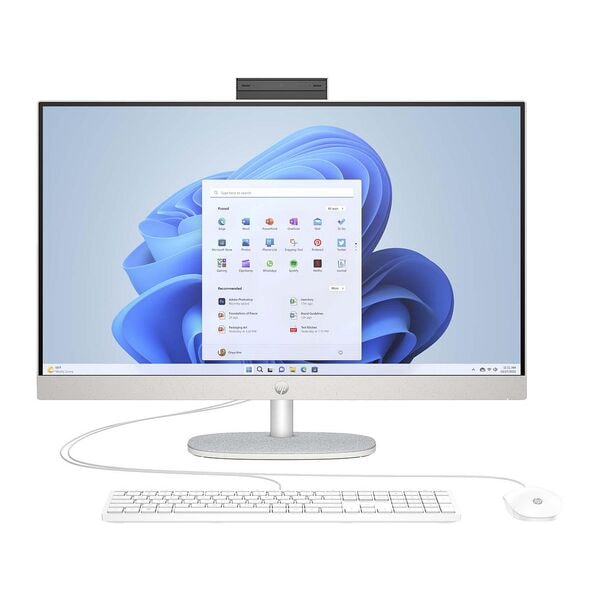 HP All-in-One-PC »27-cr0007ng« 876N6EA#ABD weiß, 61.25x44.09x18.62 cm