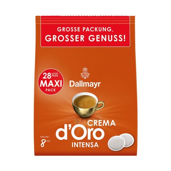 Dallmayr Kaffee-Pads »Crema d'Oro Intensa« 28 Stück