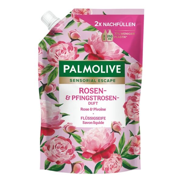 Palmolive Flüssigseife »Rosen- & Pfingstrosen« 500 ml rosa