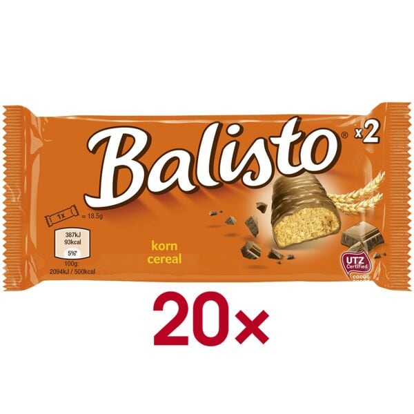Balisto 20er-Pack Schokoriegel »Korn-Mix«