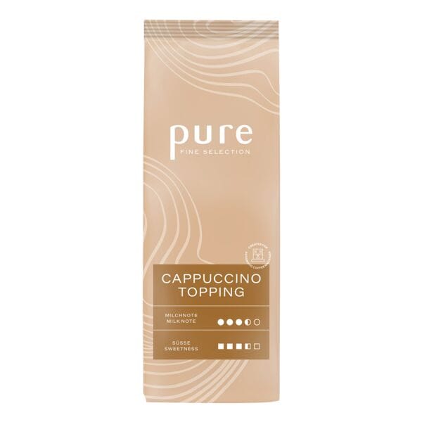pure Milchpulver »Cappuccino Topping« 1000 g braun