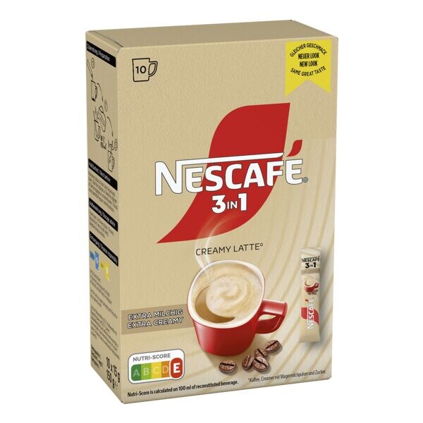 Nescafe 10er-Pack Kaffeesticks »3in1« je 15g