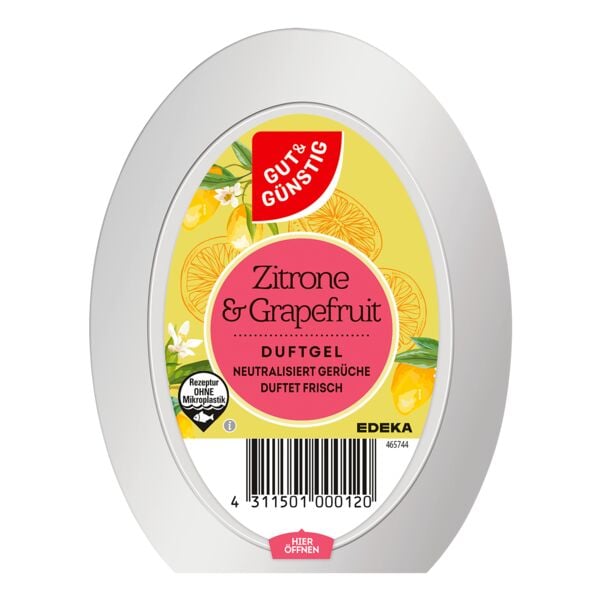 Gut & Günstig Duftspender »Zitrone & Grapefruit« 150 g
