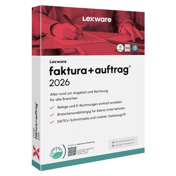 Lexware Software »Faktura+Auftrag 2026«
