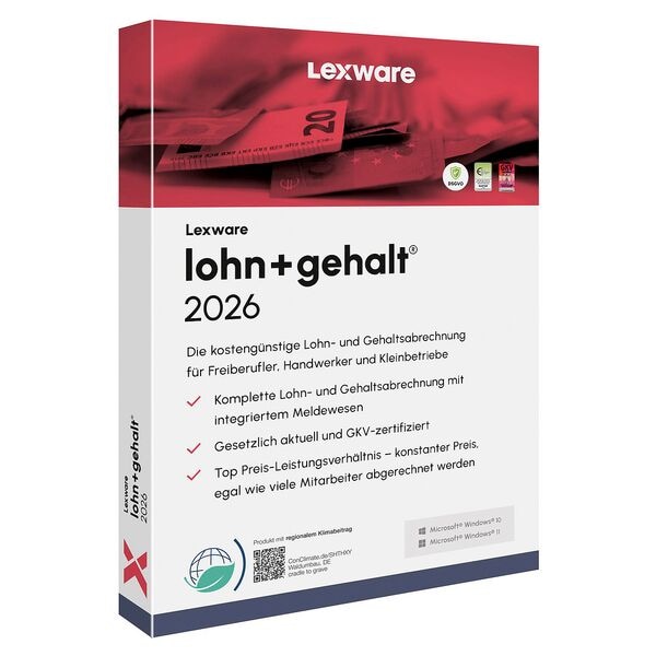 Lexware Software »Lohn+Gehalt 2026«