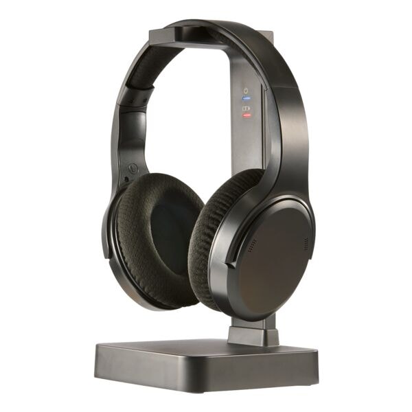Hama kabellose TV-Over-Ear-Kopfhörer »2,4 GHz-Station + Bluetooth « schwarz schwarz