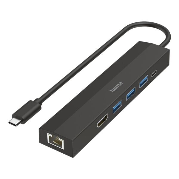 Hama Multiport-Adapter USB-C Hub 6 Ports