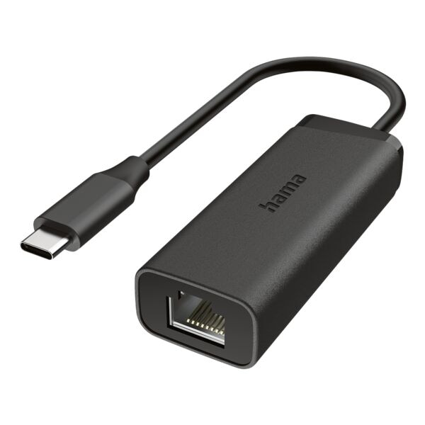 Hama Netzwerk-Adapter USB-C-Stecker / LAN/Ethernet 2,5 Gigabit