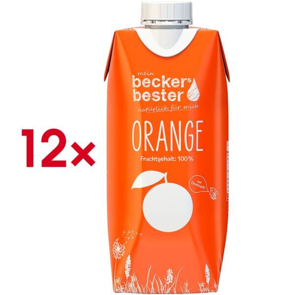 OTTO Office Saft »Orange Direktsaft« 0,33 L 12 Stück orange