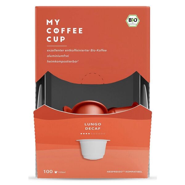 MY COFFEE CUP Kaffeekapseln LUNGO DECAF 520 g