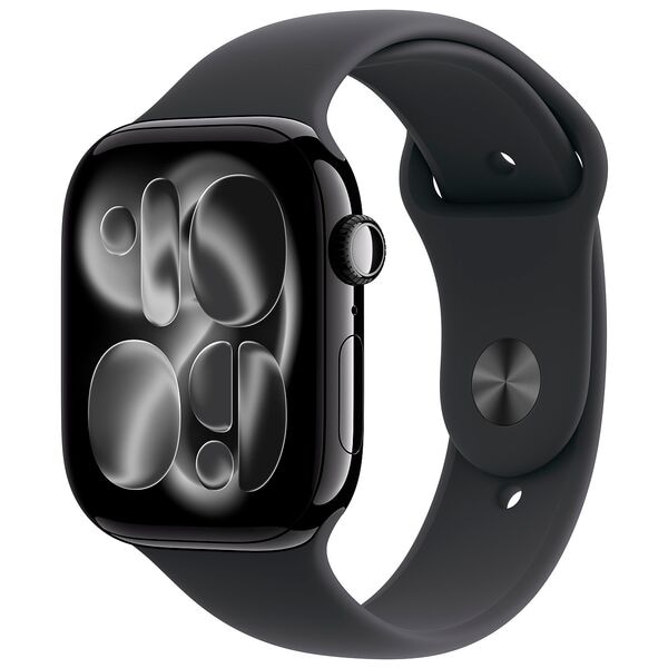 Apple Smartwatch Apple Watch Series 11 46 mm Aluminium (GPS+Cellular) Sportarmband M/L grün