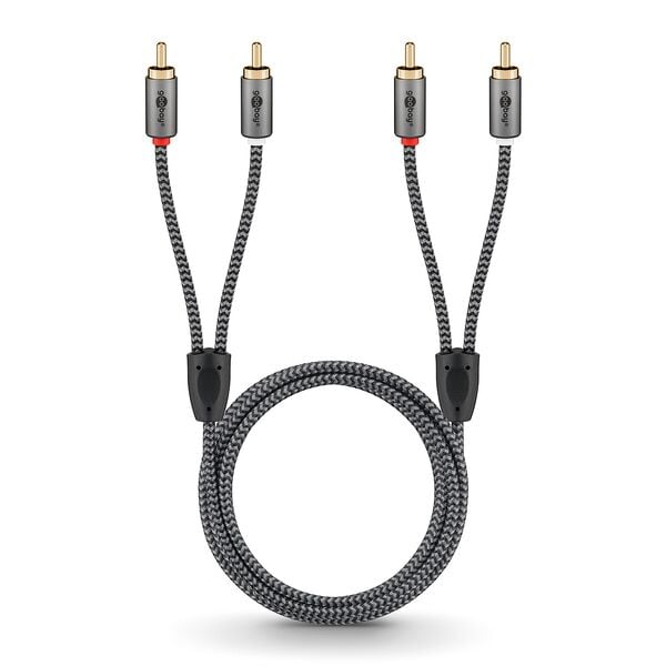 goobay Audio-Kabel Cinch 5.0 m