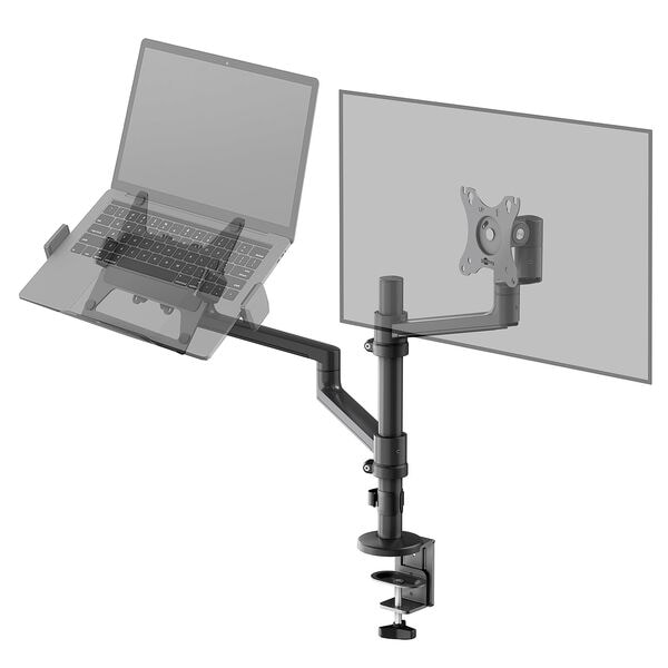 goobay Laptop-Monitor-Halterung »Deluxe« schwarz