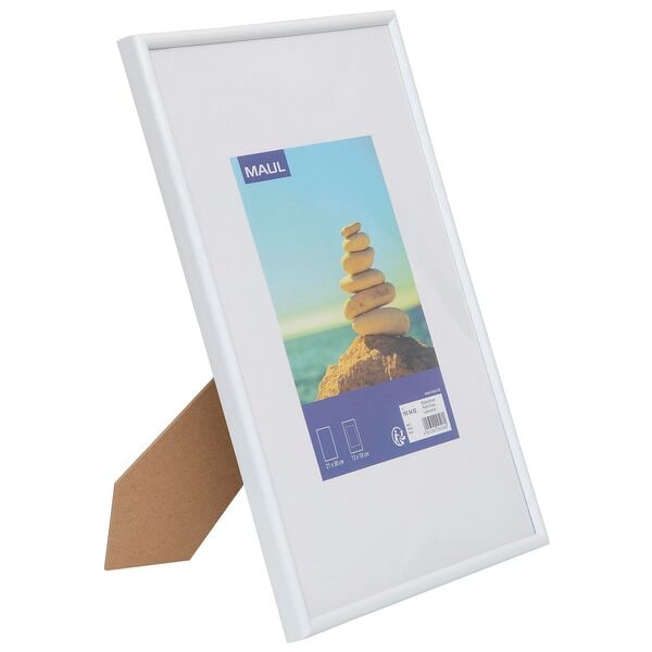 MAUL Bilderrahmen MAULart 21,0 x 30,0 cm weiß, 21x30x1.4 cm