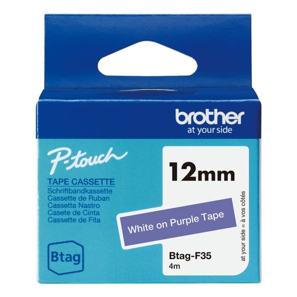 Brother Schriftband »Btag« 12 mm x 4,0 m intensivlila, 1.2 cm