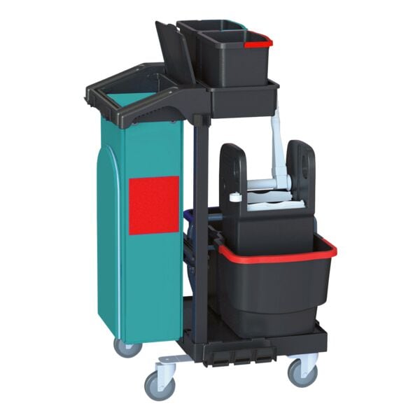 Arcora Reinigungswagen »Ecoblack 100«, 75x114x68 Cm