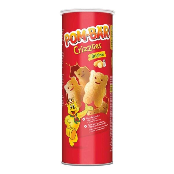 POM-BÄR Kartoffelchips »Crizzlies - Original« 155g