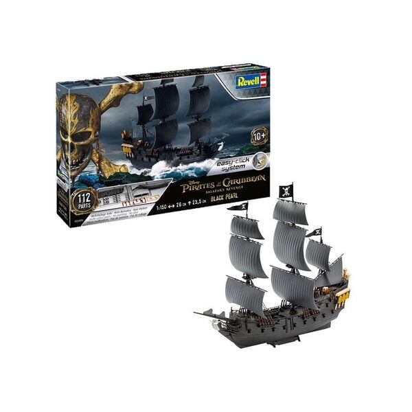 Revell Modellbausatz »Piratenschiff Black Pearl« schwarz