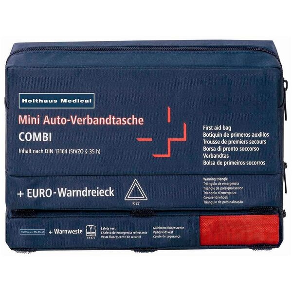 Holthaus Medical Erste-Hilfe-Tasche »COMBI« mit Füllung DIN 13164, 22x8x15 cm