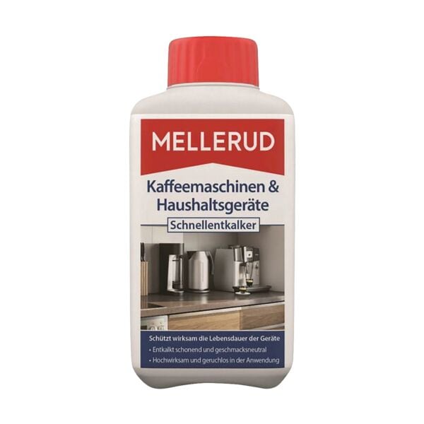 MELLERUD Schnellentkalker für Kaffeemaschinen & Haushaltsgeräte 500 ml