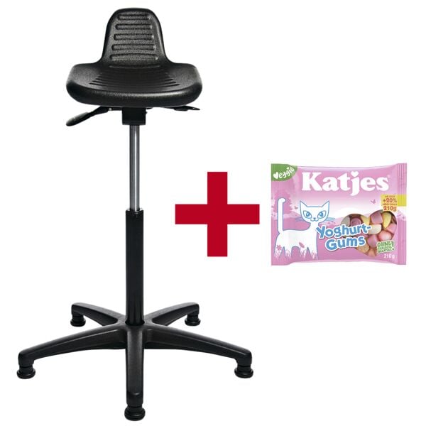 Topstar Stehhilfe »Standstar« inkl. Fruchtgummi »Yoghurt-Gums« 210 g schwarz - Polyurethan
