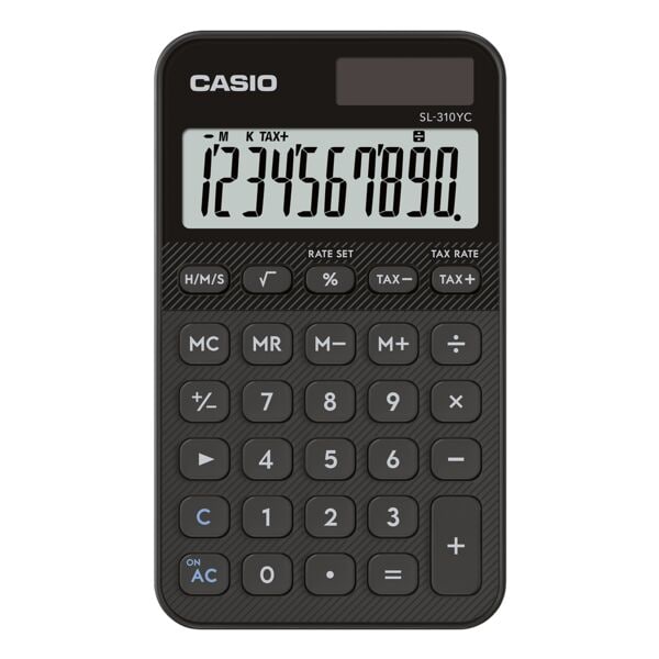 CASIO Taschenrechner »SL-310YC« Schwarz