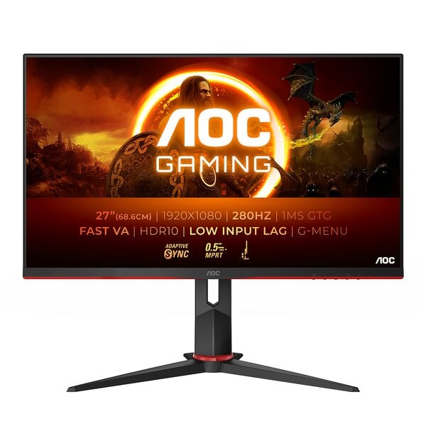 AOC Gaming Monitor »27G2ZN3/BK« 68,6 cm / 27 '' 33, 61.25x52.86x22.74 cm