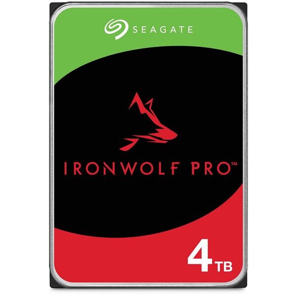 Seagate interne HDD-NAS-Festplatte »IronWolf Pro (Luft)« 4 TB 35, 10.2x2.6x14.7 cm