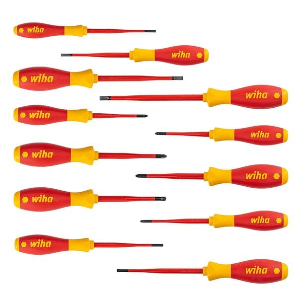 Wiha Schraubendreher-Set »SoftFinish&reg; electric slimFix gemischt«