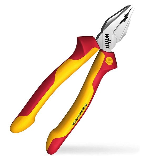 Wiha Kombizange »Professional electric mit DynamicJoint&reg; und OptiGrip« 18 cm