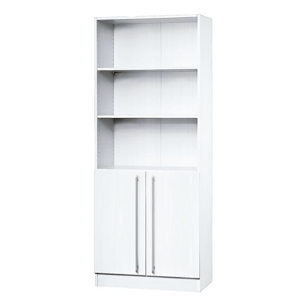 HAMMERBACHER Mehrzweckschrank »Q-Line« nicht abschließbar weiß, 80x200.4x42 cm