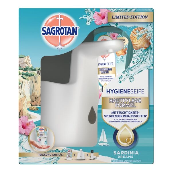 Sagrotan Seifenspender Starter-Set »No Touch Sardinia Dreams« 0.25 L