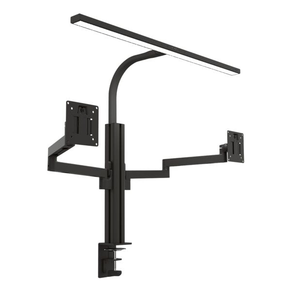 unilux Monitorarm- und Tischleuchten-Set »Axio & Strata Lumino«