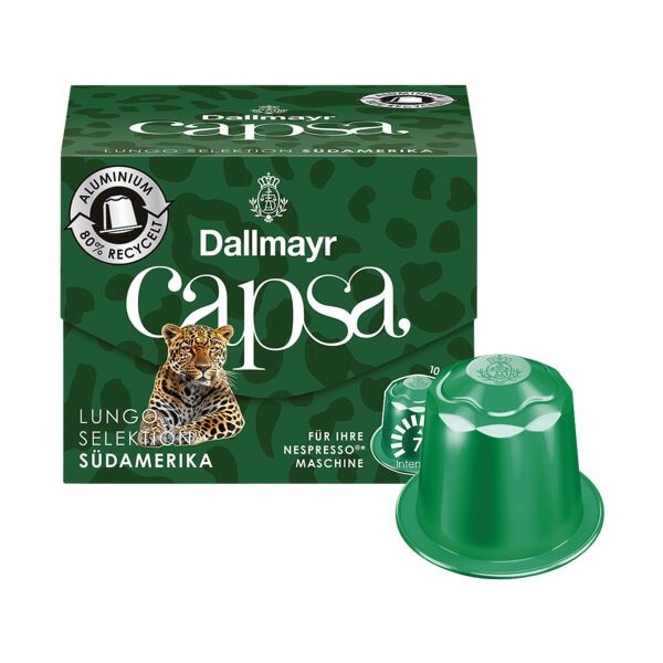 Dallmayr Kaffeekapseln »Lungo Selektion Südamerika« 10 Stück