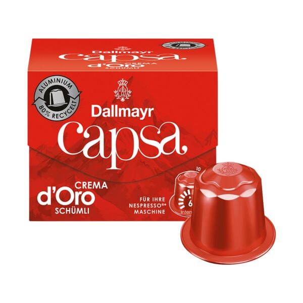 Dallmayr Kaffeekapseln »Crema d'Oro Schümli« 10 Stück
