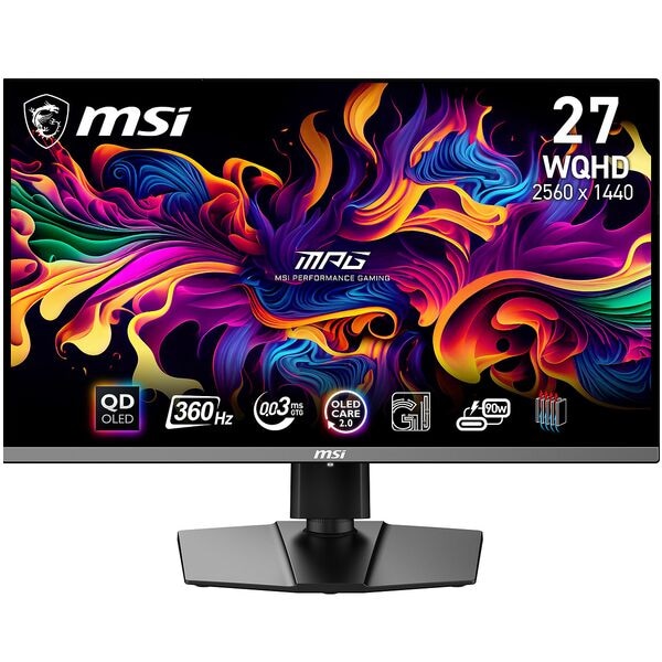 Msi Gaming Monitor »MPG 271QRXDE « 67,31 cm / 26,5 '' schwarz, 61x42.2x24.2 cm